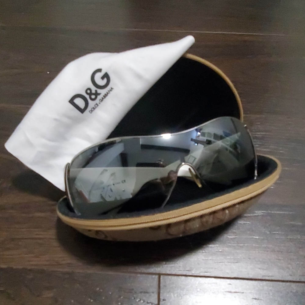 DOLCE & GABBANA 2005 D&G DG WHITE 05/6G AVIATOR SU